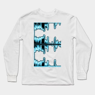 Neon sound wave (w) Long Sleeve T-Shirt